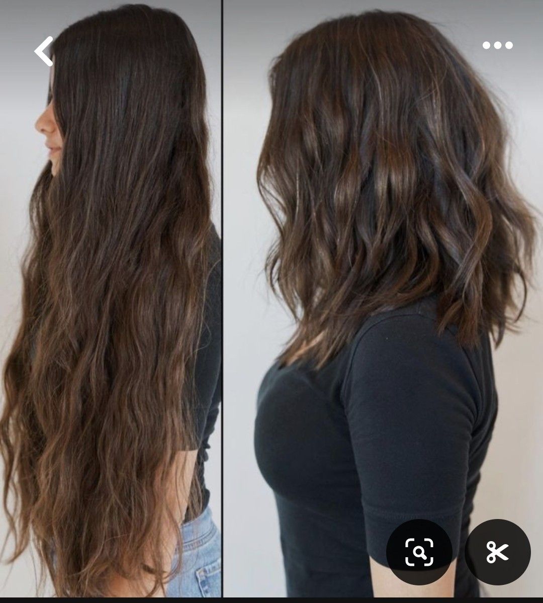 Wavy shag haircut with textured choppy layers and effortless movement